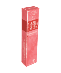 Clean Carts Live Rosin 1 Gram – Sugar Melon Disposable