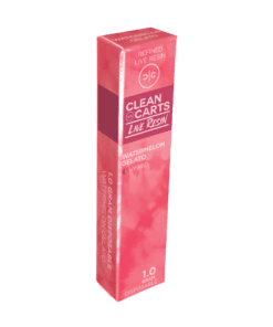 Clean Carts Live Rosin 1 Gram – Watermelon Gelato