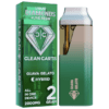 A premium Clean Carts Guava Gelato vape cartridge featuring a tropical guava flavor blended with creamy gelato notes for a smooth, sweet, and exotic vaping experience.