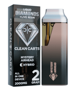 Clean Carts Mystery Airhead delivers a burst of fruity, tangy mystery flavors for a smooth and exciting premium vaping experience.
