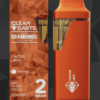 A premium Clean Carts Cactus Jack vape cartridge featuring a bold and exotic flavor profile with hints of cactus and tropical fruit for a smooth and adventurous vaping experience.