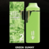 A premium Clean Carts Disposable Green Gummy vape featuring a sweet and tangy green gummy flavor for a smooth, convenient, and flavorful vaping experience.