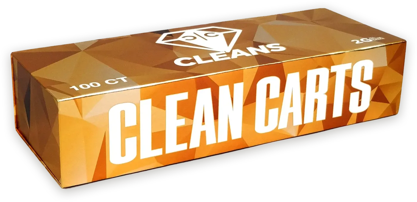 Clean Carts product box in orange